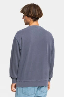 Quiksilver Mens Garment Dye Crew Sweatshirt -North Trail Outfitters b12bfa0392 4141 d