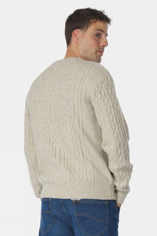 Mens Vagur Cable Sweatshirt 6 Mens Vagur Cable Sweatshirt - Image 4