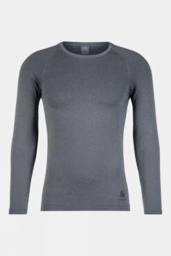 Odlo Mens Performance Light Eco Long Sleeve Base Layer Top