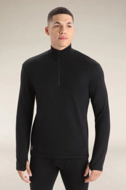 Icebreaker Mens Original Half Zip Top -North Trail Outfitters b12gab0113 7070 c