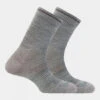 Unisex Ultra Light Crew Socks (2 Pack) -North Trail Outfitters b22dab0175 7271 a