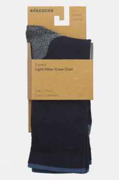 Unisex Light Hiker Crew Cool Socks (2 Pack) -North Trail Outfitters b22dab0177 4442 c