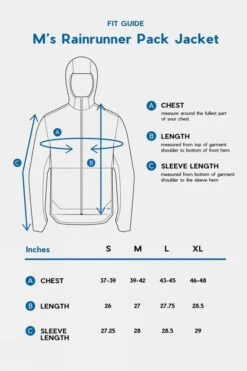 Janji Mens Rainrunner Pack Jacket -North Trail Outfitters c12ad90027 5959 a