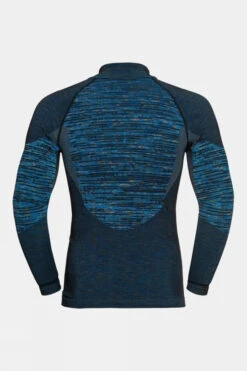 Odlo Womens Blackcomb Eco BL Turtle Neck Long Sleeve Half Zip Top -North Trail Outfitters c12bab0007 4141 b