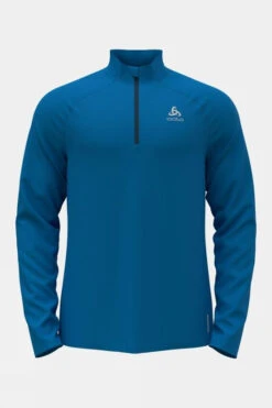 Odlo Mens Essential Ceramiwarm Half Zip Midlayer