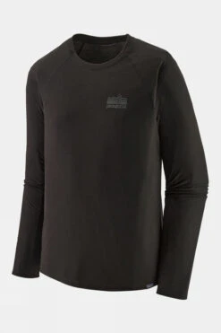 Patagonia Mens Cap Cool Trail Graphic Long Sleeve T-Shirt