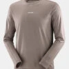 Salomon Mens Shakeout Core Long Sleeve T-Shirt -North Trail Outfitters c12bab0107 7272 a