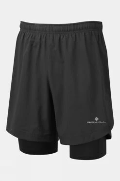 RONHILL Mens Tech 7" Twin Shorts