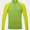 Mountain Equipment Mens Nava Long Sleeve Zip Top