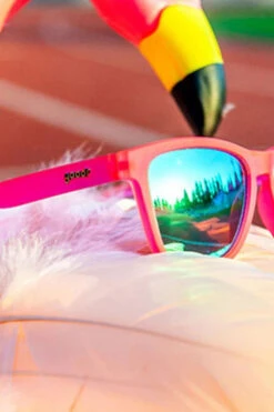 Goodr Flamingos On A Booze Cruise Sunglasses -North Trail Outfitters c45a390059 3540 d