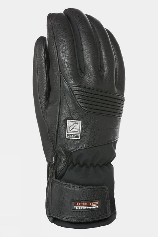 Level Mens Bomber Leather Gloves 4 Level Mens Bomber Leather Gloves - Image 2